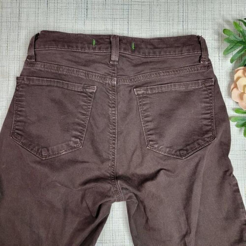 J Brand Women’s Brown Skinny Leg Suede‎ Pants Size 25 - Picture 2 of 8